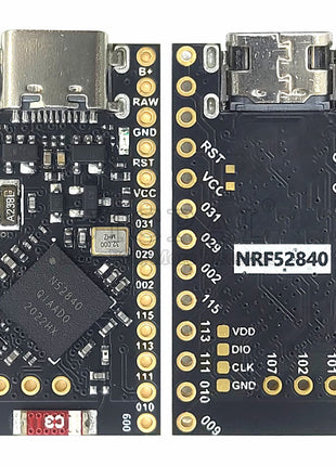 NRF52840 Development Board Module for Nano V2.0 with Bluetooth 5.0 Support Charge 3.7V Manage MINI USB Type-C 64MHz Electronic Module