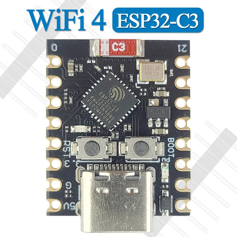 ESP32 C3 Development Board Mini Wifi BT Module RISC-V 32-Bit Single-Core Processor Type-C ESP32-C3 16Pin Electronic Module