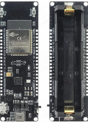 BT 2.4G Wifi Module ESP-32 Development learning Board with 18650 Battery Holder ESP32-32 CP2102 Serial USB Micro Electronic Module