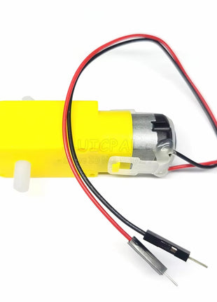 20PCS DC 3V-8V Robot Coche Inteligente Doble Eje Engranaje Motor DC Reductor TT Módulo para Coche Robot 1:48 Kit Electrónico DIY