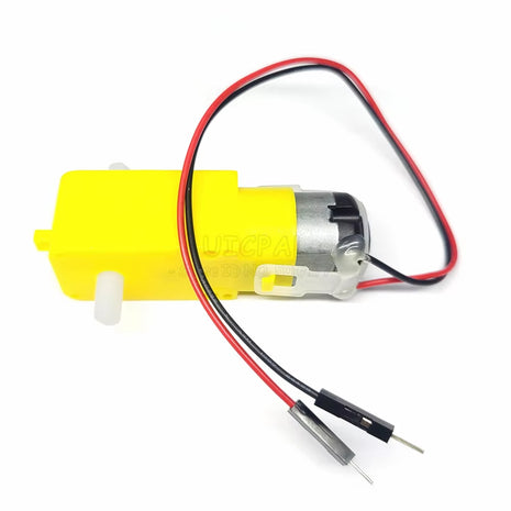 20PCS DC 3V-8V Robot Coche Inteligente Doble Eje Engranaje Motor DC Reductor TT Módulo para Coche Robot 1:48 Kit Electrónico DIY