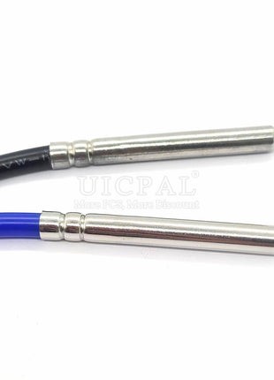 DS18B20 Temperature Sensor Probe 304 Stainless Steel 6*50MM OD 5.0MM Waterproof Dustproof PVC SL Sensors Cable 1M Length Sensor Module