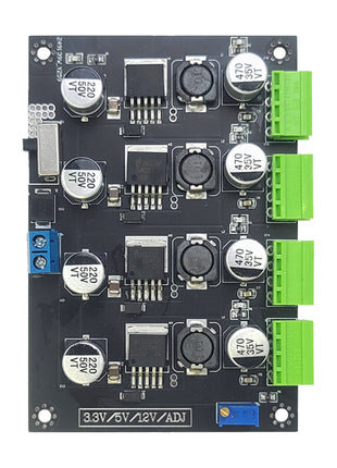 LM-2596 Multi-Circuit Switching Power Supplies Module 3.3V 5V 12V ADJ Adjustable Voltage Output Power Modules LM2596 LM-2596 Multi-Circuit Switching Power Supplies Module 3.3V 5V 12V ADJ Adjustable Voltage Output Power Modules LM2596 Electronic Module
