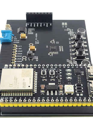 Placa de desarrollo ESP32-S3 para interacción de voz AI con micrófono de 192 kHz, altavoz, módulo BT WiFi N16R8, GPIO DIY, SPI ES8388, módulo electrónico