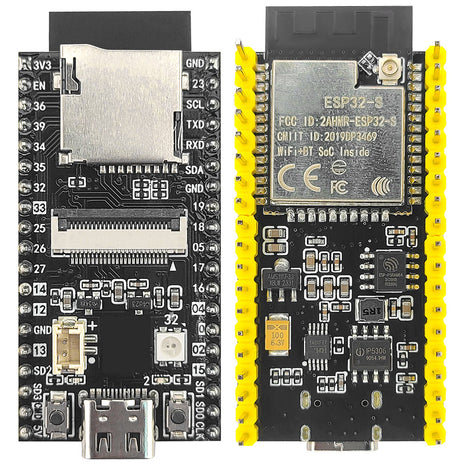 Placa de desarrollo ESP-32 CAM con módulo de cámara OV2640, antena IPEX de 2.4G extendida, flash de 8 MB, PSRAM de 8 MB, ranura TF, puerto de batería, módulo electrónico ESP32-S
