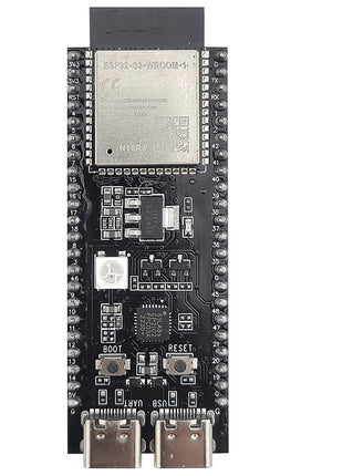 Placa de desarrollo ESP32-S3 con adaptador de expansión BT Módulo Wifi 2.4G 8MB PSRAM N16R8 44 pines CP2102 Tipo C Módulo electrónico ESP32-S3-DevKitC-1