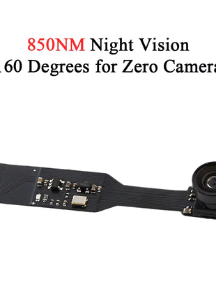 OV5647 Camera Module for Raspberry Pi 5 ZERO Camera Wide Angle Fisheye Night Vision Edition 120 160 Degree 5 Million Pixels 6CM Camera Module