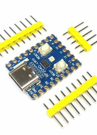 RP2040-Zero RP2040 para Raspberry Pi Módulo de placa de desarrollo de microcontrolador PICO Dual-core 264K 2MB Flash 133MHz Módulo electrónico