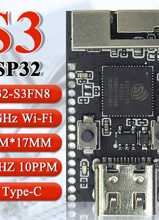 MINI ESP32-S3 Development Board for Arduino 2.4G Wifi BT Module Original Chip ESP32-S3FN8 8MB Flash 28Pin Type-C ESP32S3 Electronic Module