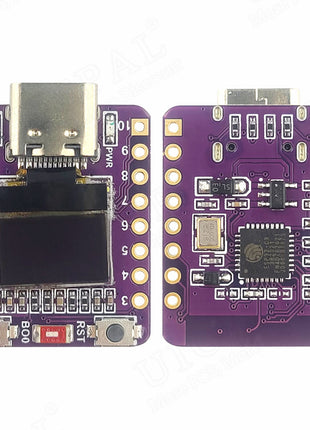 MINI ESP32-C3 Development Board 2.4G Wifi 4 BT Module with 0.42 Inch OLED Display 4MB Flash Ceramic Antenna USB Type-C ESP32 C3 Electronic Module