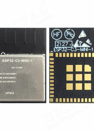 ESP32-C3-MINI-1 2.4G Wifi BT BLE5.0 Module for Smart Home Internet of Things N4 4MB Flash 85°C ESP32 C3 Electronic Module