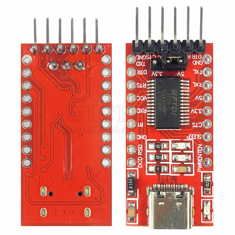 USB to TTL FT232RL Conversion Module USB Transform Serial Adapter Download Converter TYPE-C Port 3.3V 5V 6Pin Electronic Module