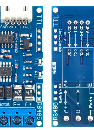 TTL to RS485 Conversion Modules Auto Flow Control Board RS485 to TTL Signal Microcontroller Serial UART Electronic Module