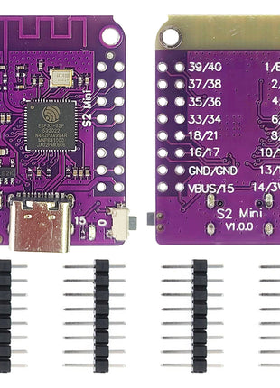 ESP32 S2 MINI 2.4G WIFI Module for IoT Development Board 4MB Flash 32PIN USB Type-C 2MB PSRAM ESP32-S2 Electronic Module