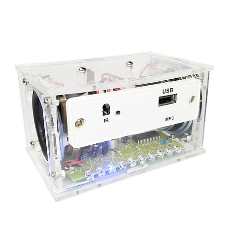 Kit de altavoces Bluetooth DIY, proyecto de soldadura DIY, ensamblaje de soldadura, kit electrónico DIY, altavoces 2*3W, kit electrónico DIY