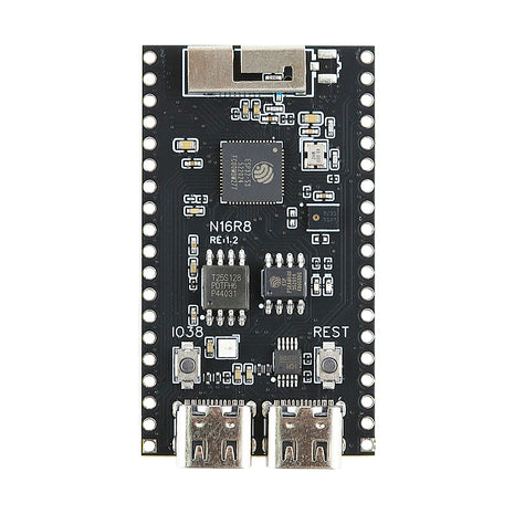 Placa de desarrollo ESP32-S3 Módulo Wifi BT 2.4G con micrófono Módulo de cámara OV2640 8MB PSRAM 16MB FLASH NUEVO ESP-32 S3 N16R8 CAM Módulo electrónico