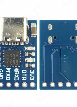 MINI USB TO TTL Serial Downloader Converter UART STC Download USB Micro Type-C CP2102 6Pin UART STC 300bps~1Mbps Electronic Module