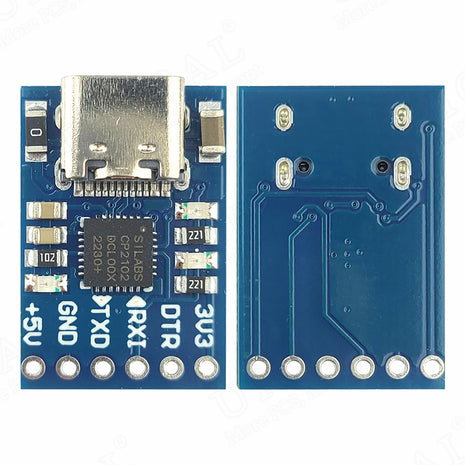 MINI USB TO TTL Serial Downloader Converter UART STC Download USB Micro Type-C CP2102 6Pin UART STC 300bps~1Mbps Electronic Module