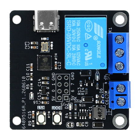 ESP32 WiFi Relay Module IoT Development Board Remote APP Control Switch Timing On‑Off Controller Electronic Module
