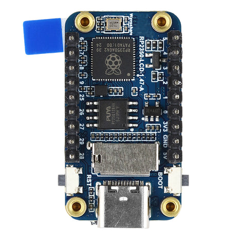 RP2350 MCU Board 1.47" 172×320 Color LCD Display Built-in RGB LED TF Card Expansion Slot