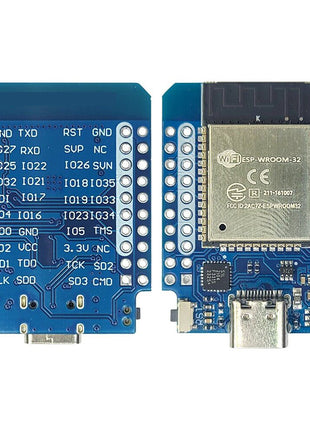 D1 MINI ESP-32 Placa de desarrollo de módulo WiFi BT para Internet de las cosas CP2104 CH9102F Módulo electrónico USB Micro Tipo C serie de 40 pines