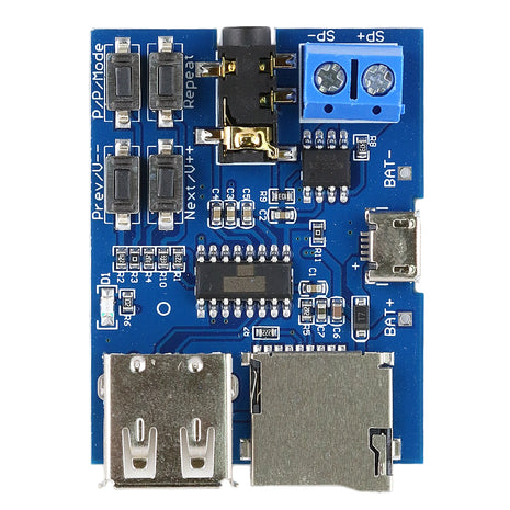 TF card U disk MP3 Format decoder board module amplifier decoding audio Player Electronic Module