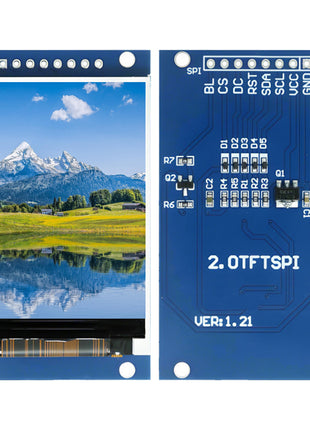 2.0 Inch TFT Display Module ST7789VW Driver 240*320 4-Line SPI HD Full View LCD Screen 8PIN OLED LCD Module
