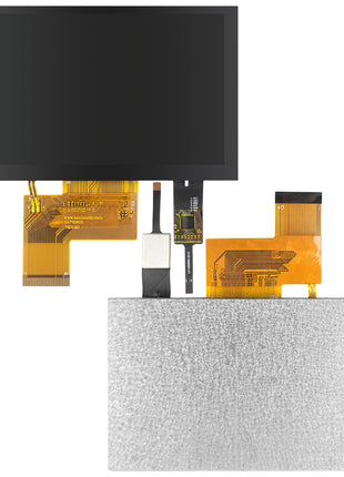 5 Inch TFT LCD Display Module 800*480 RGB IPS 40Pin 3.3V ILITTEK Driver 500 Illumination Capacitive Resistance Touch Screen OLED LCD Module