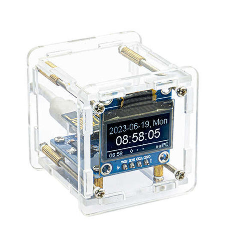 ESP8266 MINI Reloj Meteorológico WIFI Reloj Digital Kit de Soldadura DIY Estación Meteorológica Multifuncional Electrónica Kit Electrónico DIY