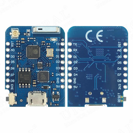 MINI D1 PRO Upgraded ESP8266 Development Board Wifi Module with IPEX Port 16MB Flash D1-MINI 16Pin USB Micro Serial Port CP2104 Electronic Module