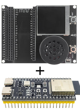 ESP32 S3 N16R8 Development Board with 1.54 Inch TFT Display Speaker Expansion Adapter Kit for DIY AI Type-C Wifi Module ESP32-S3 Electronic Module