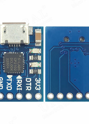 MINI USB TO TTL Serial Downloader Converter UART STC Download USB Micro Type-C CP2102 6Pin UART STC 300bps~1Mbps Electronic Module