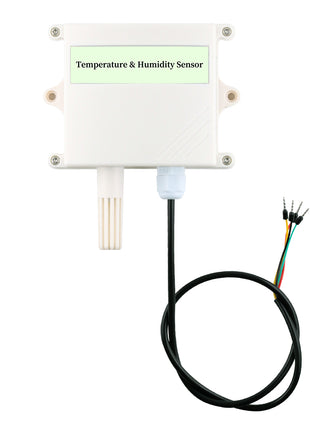 Digital Display Transmitter with Temperature Humidity Sensor Probe RS485 Analog 0-5V 0-10V 4-20mA Waterproof Temperature Sensors Sensor Module