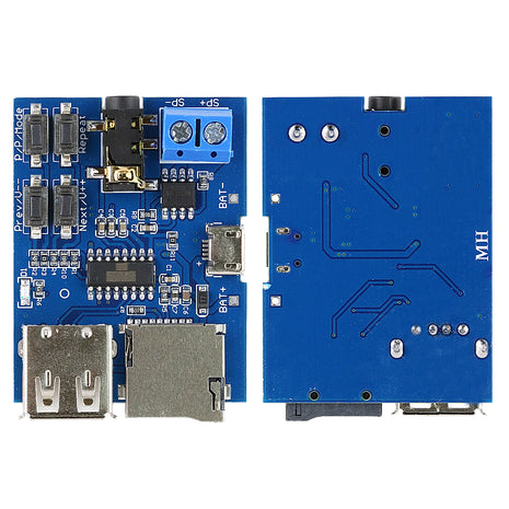 TF card U disk MP3 Format decoder board module amplifier decoding audio Player Electronic Module