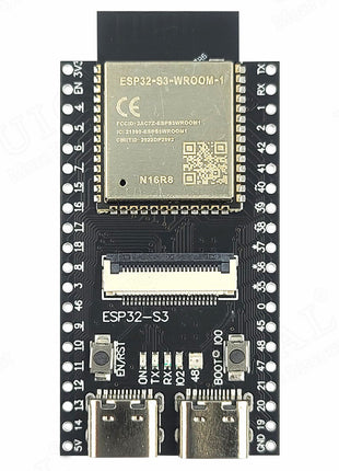 Placa de desarrollo ESP32-S3 N16R8 Módulo de cámara WiFi BT 2.4G para OV2640 OV5640 8MB Módulo electrónico PSRAM 16MB FLASH ESP-32 S3 N16R8 Módulo de cámara electrónica