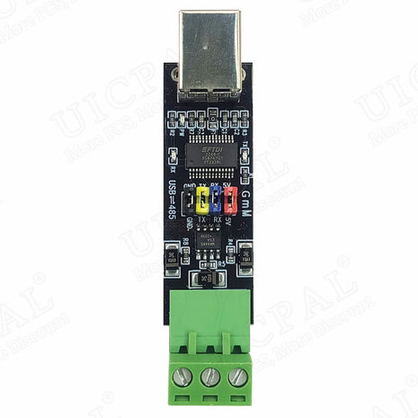 USB to TTL Conversion Module USB 2.0 to RS485 Converter FT232RL Chip TVS Tube USB Self-recovery Protection Electronic Module