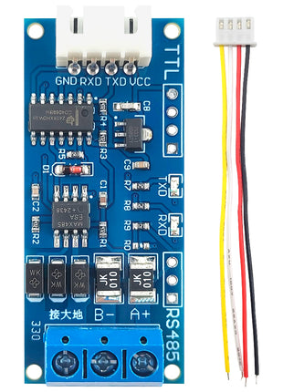 TTL to RS485 Conversion Modules Auto Flow Control Board RS485 to TTL Signal Microcontroller Serial UART Electronic Module
