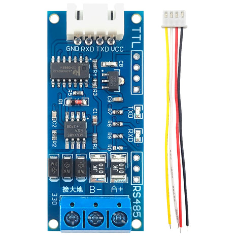 TTL to RS485 Conversion Modules Auto Flow Control Board RS485 to TTL Signal Microcontroller Serial UART Electronic Module