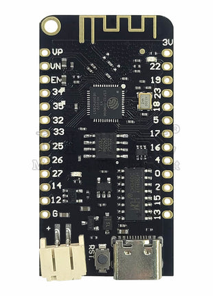 Módulo de placa de desarrollo ESP-32 para módulos MicroPython 2.4G Wifi BT con interfaz de batería de litio FLASH de 4MB Módulo electrónico USB Tipo-C
