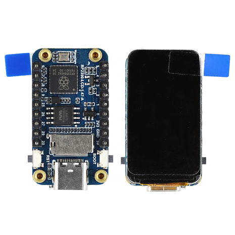 RP2350 MCU Board 1.47" 172×320 Color LCD Display Built-in RGB LED TF Card Expansion Slot