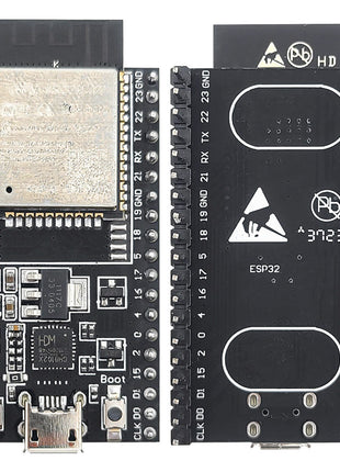 Kit de placa de desarrollo ESP-32 con placa de expansión GPIO Módulo WiFi BT ESP-32-WROOM-32D USB Tipo-C 38 PINES CP2102 Módulo electrónico ESP32-DevKitC