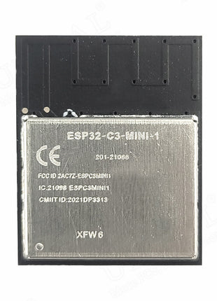 ESP32-C3-MINI-1 2.4G Wifi BT BLE5.0 Module for Smart Home Internet of Things N4 4MB Flash 85°C ESP32 C3 Electronic Module