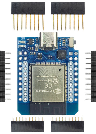 D1 MINI ESP-32 Placa de desarrollo de módulo WiFi BT para Internet de las cosas CP2104 CH9102F Módulo electrónico USB Micro Tipo C serie de 40 pines