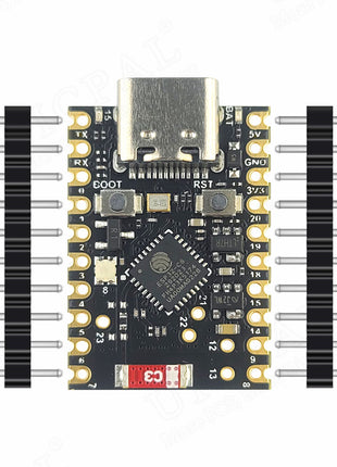 Placa de desarrollo MINI ESP32-C6 Módulo Wifi6 N4 BT con oscilador de cristal RISC-V de 32 bits 4 MB FLASH Módulo electrónico ESP-32 C6 de bajo consumo