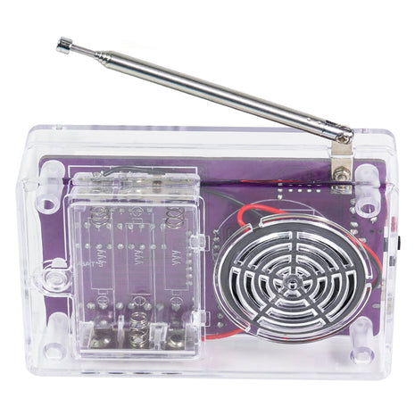 Upgraded FM Radio RDA5807 Diy Kit Electronic Adjustable 87-108MHz Display New Soldering Practice DIY Electronic Components Kit DIY Electronic Kit