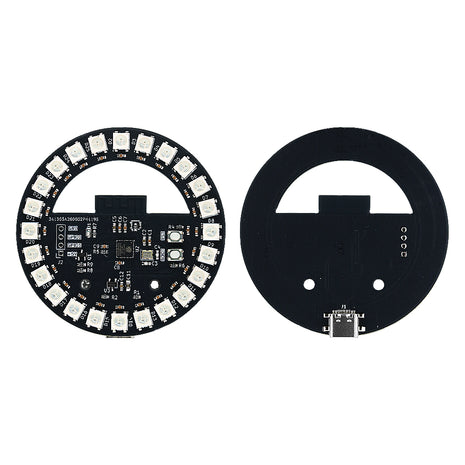 ESP32 WS2812B RGB LED Ring Source Code Included Gaming PC Ambient Light Electronic Module
