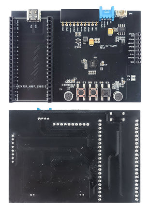 Placa de desarrollo ESP32-S3 para interacción de voz AI con micrófono de 192 kHz, altavoz, módulo BT WiFi N16R8, GPIO DIY, SPI ES8388, módulo electrónico
