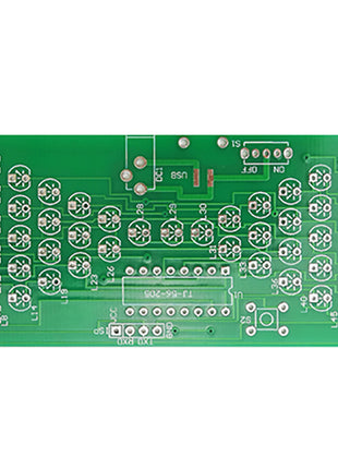 DIY Kit Electronic Hourglass LED Light-Emitting Diode MCU STC15W201S PCB Soldering Practice Kit With Power Cord DC5V 4PIN DIY Electronic Kit