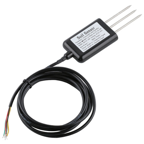 Soil Temperature Humidity Sensor Probe RS485 Output 0-5V 0-10V 4-20mA Analog Soil Moisture Detector Sensors IP68 Protection Sensor Module