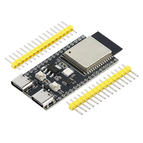 Placa de desarrollo ESP-32 C5 Módulo WiFi de doble frecuencia 2.4G y 5GHz ESP32-C5-DevKitC-1 N4 4MB Flash WIFI6 CH343 Módulo electrónico TYPE-C de 32 pines